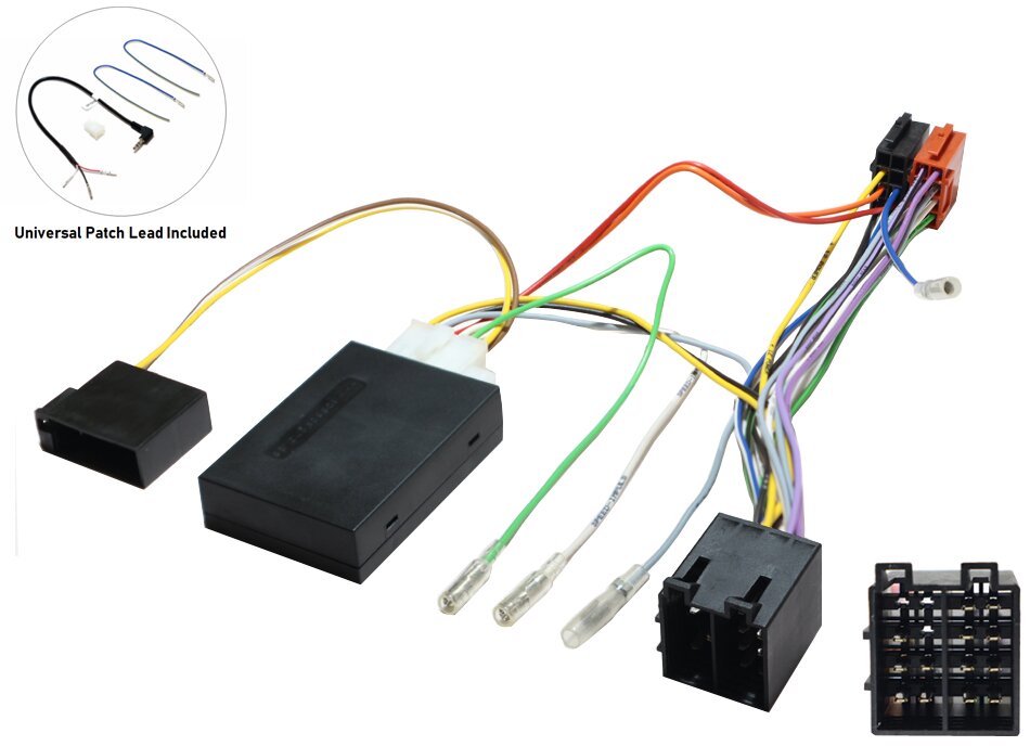 Mercedes C, CLK, E-Class  Audio 10 Steering wheel control interface (ISO CONNECTIONS)