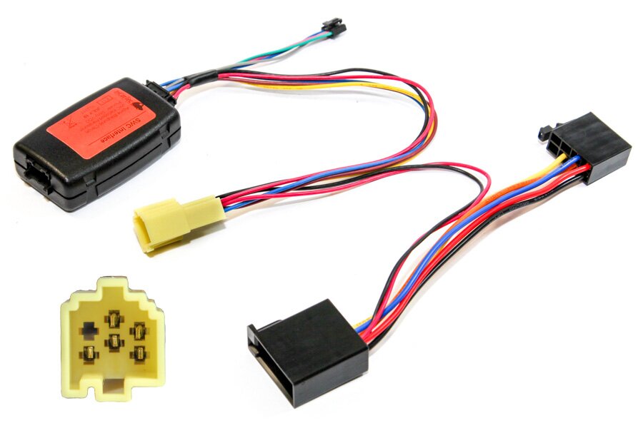 Renault ("Tuner List" radio) Steering wheel audio control interface & iso cables