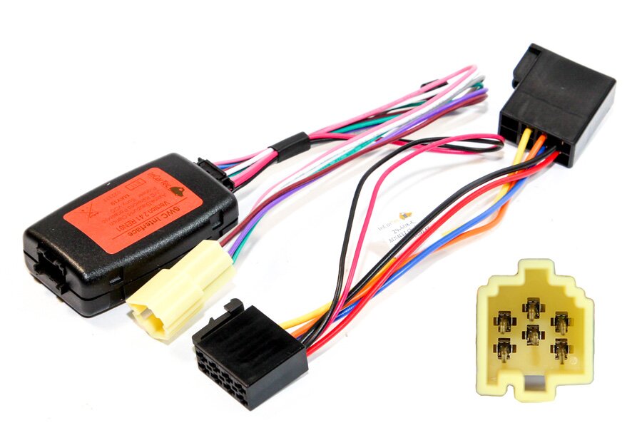 Renault Tuner/Update list cars (Small Display on radio) Steering wheel audio control interface