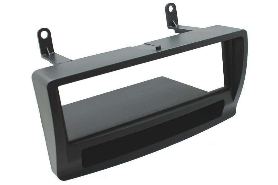 Toyota Corolla (2003-2008) single DIN radio fascia adapter panel (MATT BLACK)