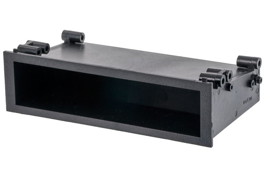 Toyota (Various models) Single DIN car audio fascia pocket (MATT BLACK)