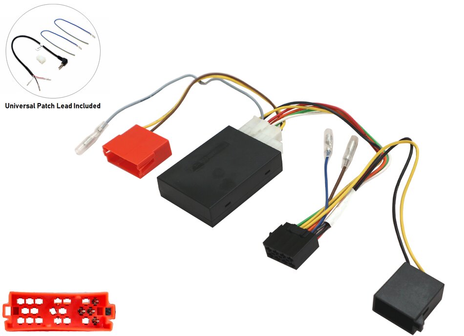 Porsche Cayenne (2002-2007) steering wheel control interface (ISO CONNECTION)