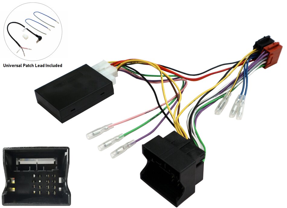 Porsche Cayenne (92A) Facelift (2007-2009) steering wheel control interface (QUADLOCK CONNECTION)