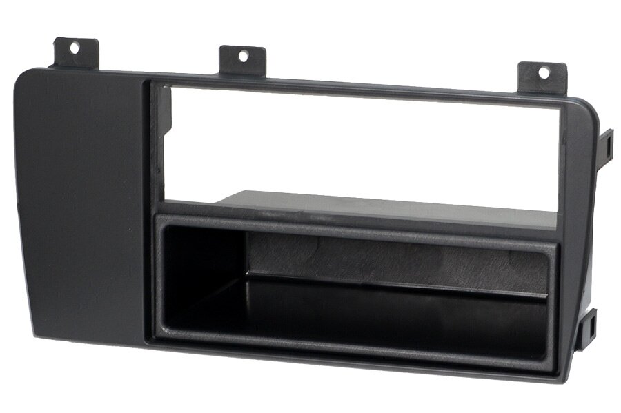 Volvo S60, V70 and XC70 Single/Double DIN car radio fascia adapter panel (MATT BLACK)