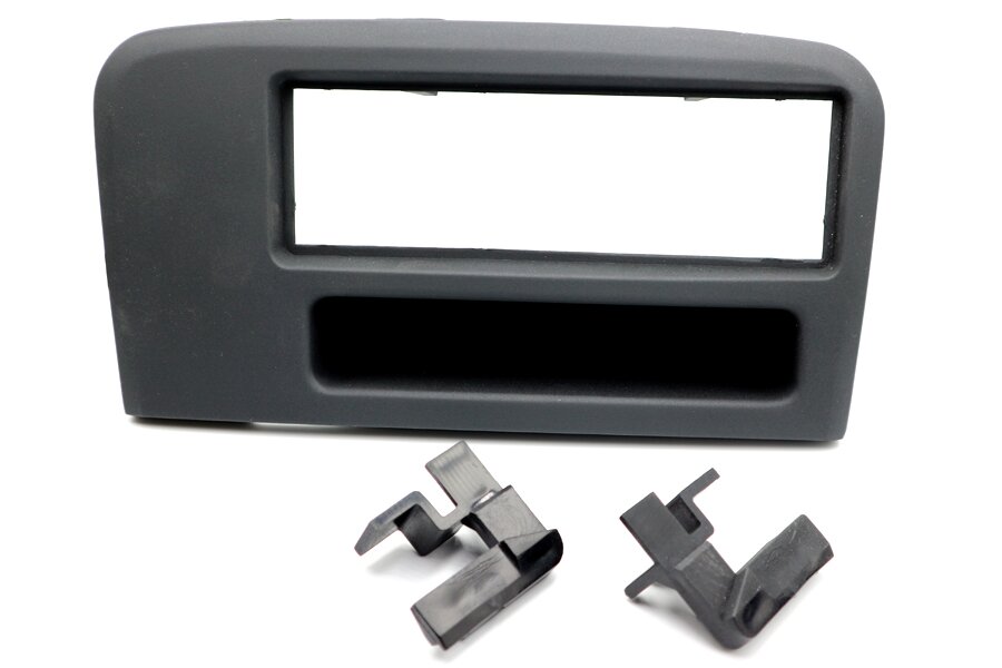 Volvo S80 (1998-2016) Single DIN car audio fascia adapter panel (DARK GREY)
