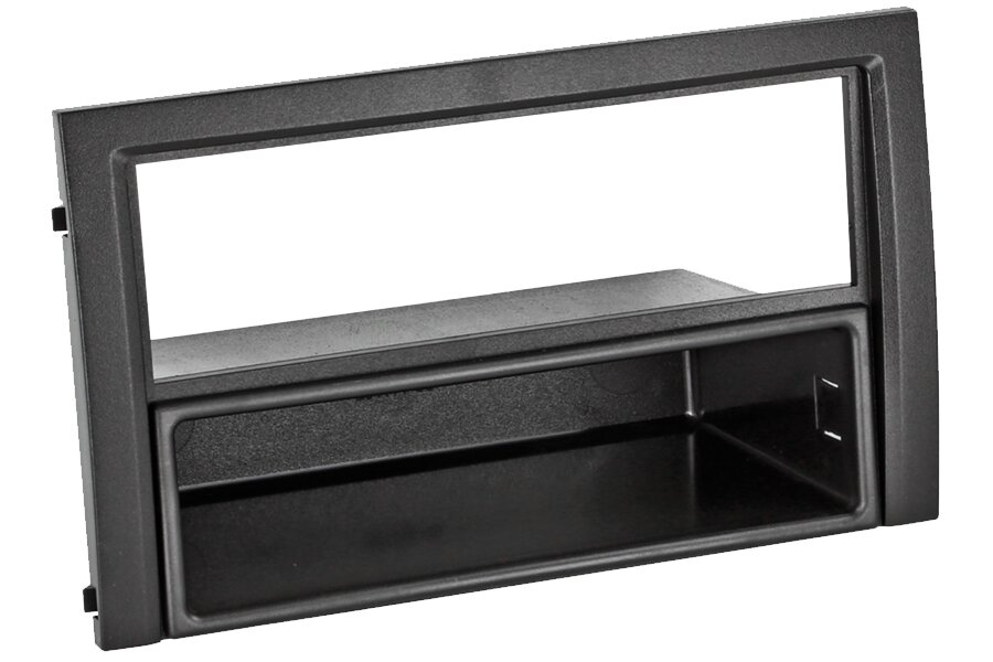 Skoda Fabia Mk1 (2003-2007) Single/ Double DIN car audio fascia adapter panel (MATT BLACK)