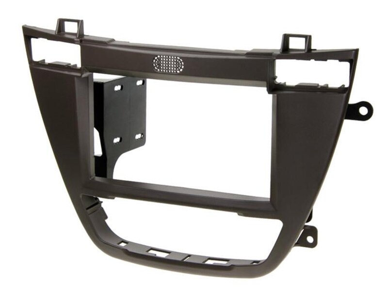 Vauxhall Insignia (2008-2013) Double DIN (FLUSH FIT) car audio fascia adapter panel (BROWN)