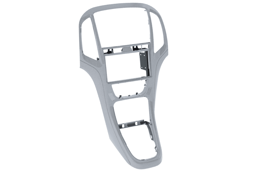Vauxhall Astra J (2010 - 2015) Double DIN car fascia adapter panel (PLATINUM SILVER)