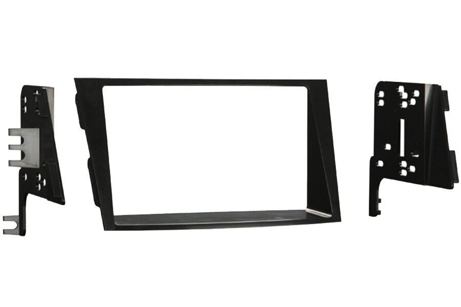Subaru Legacy (2009-2014) Outback (2009-2015) WITHOUT NAV Double DIN car audio fascia (MATT BLACK)