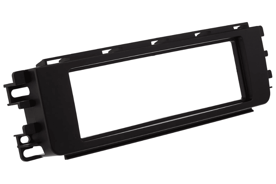 Smart ForFour 1st Gen (W454) (2004-2006) Single DIN car audio fascia adapter panel (MATT BLACK)