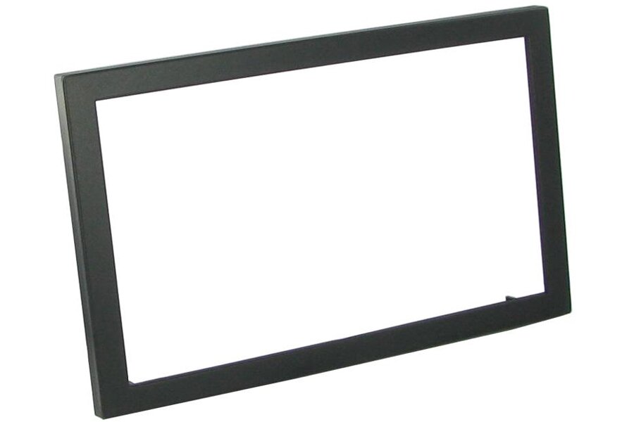 Saab 9-5 MK1 (1997 - 2006) Double DIN fascia adapter trim (MATT BLACK)