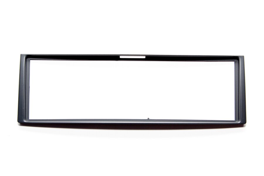 Renault Clio, Megane, Modus, Scenic II Single DIN car audio fascia adapter trim (MATT BLACK)