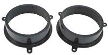 Renault Scenic III 165mm front and rear door speaker adapter rings/panels 