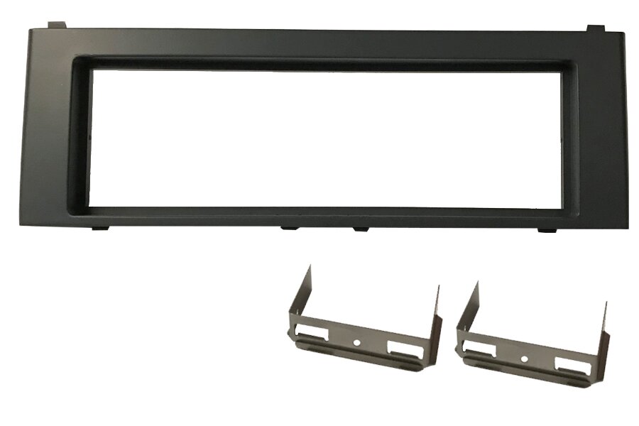 Mitsubishi Colt (2004-2008) Single DIN car audio fascia adapter panel (ANTHRACITE GREY)