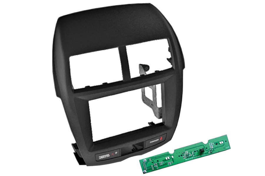 Mitsubishi Outlander Sport/ ASX (2010-2014) Single/Double DIN car radio fascia adapter panel 