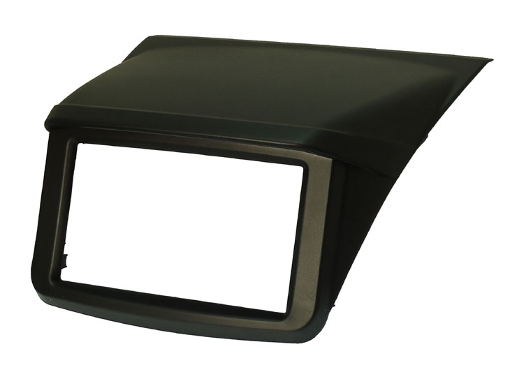 Mitsubishi L200 (2006-2015) Double DIN car radio fascia adapter panel (WITH DASH TOP DISPLAY)