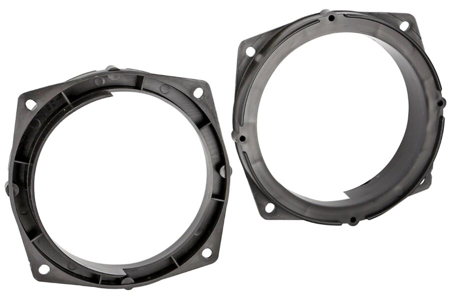 Mitsubishi Colt (2004-2012) front & rear door speaker adapter rings/panels 
