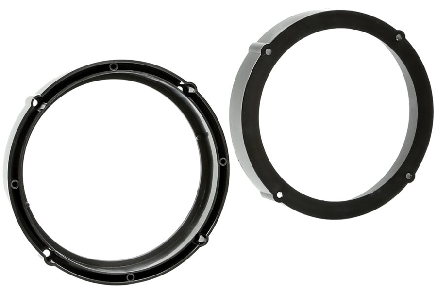 Mitsubishi Lancer (2008 Onwards) 165mm front & rear door speaker adapter rings/panels 