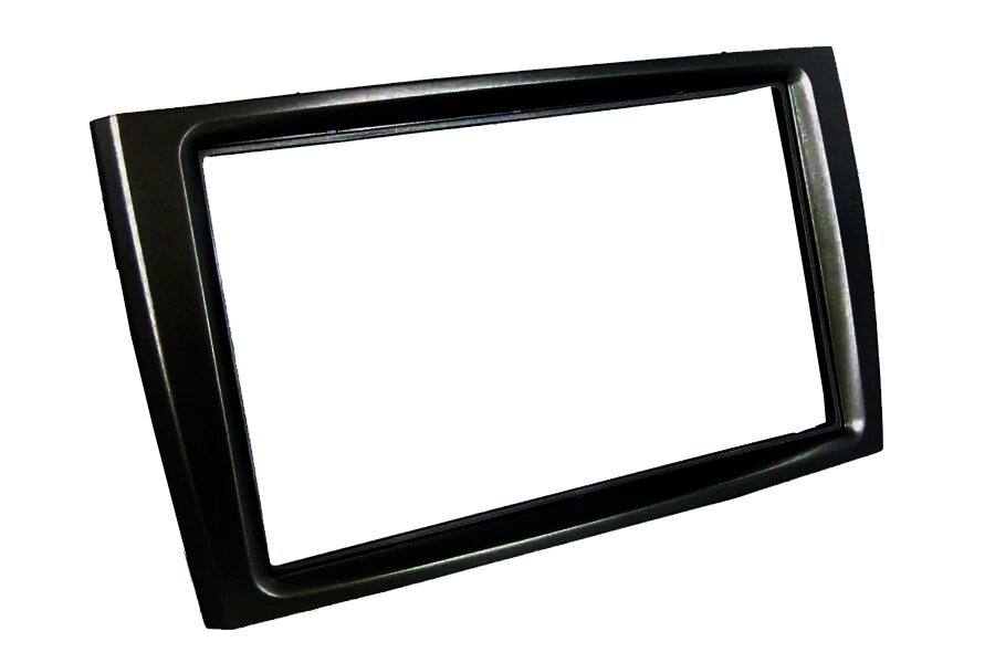 Peugeot 308 (T7) (2008-2013) Double DIN car radio fascia adapter panel (GLOSS BLACK)
