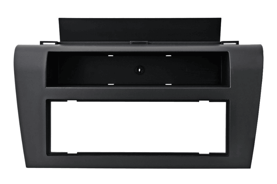 Mazda 3 (1st gen) BK (2003-2008) Single DIN car audio stereo fascia adapter panel (MATT BLACK)
