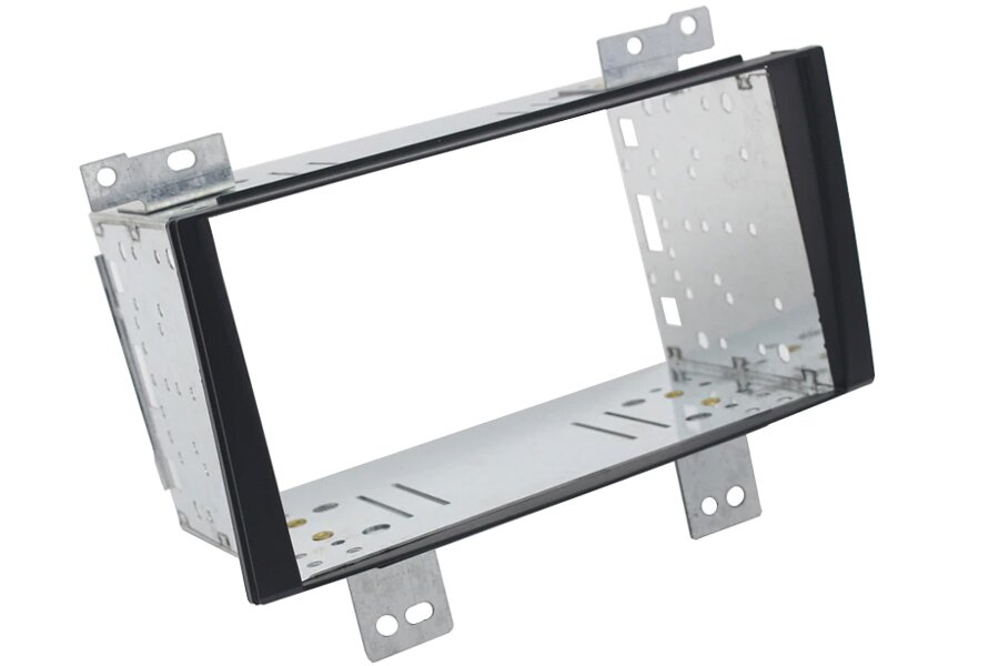 Kia Cee'd (2007-2009) Pro_cee'd (2008-2012) Double DIN car audio fascia radio cage kit (MATT BLACK)