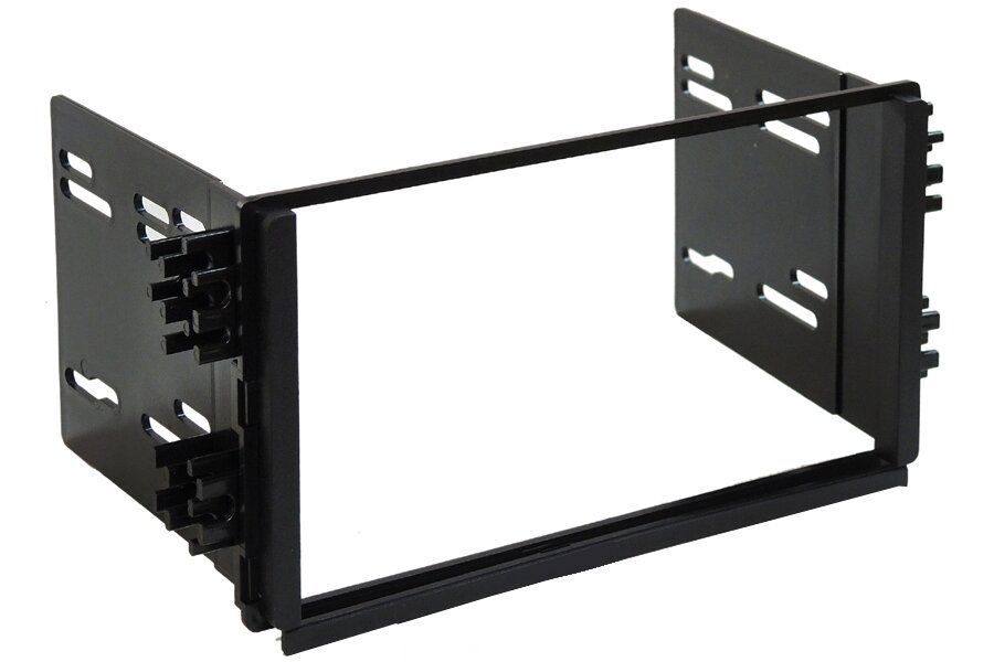 Kia Sedona (2002-2006) Sorento (2003-2005) Rio (2002-2005) Double DIN car radio fascia (MATT BLACK)