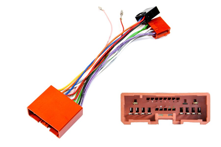 Mazda (01>) car  Radio ISO lead (for cars without steering wheel audio controls)