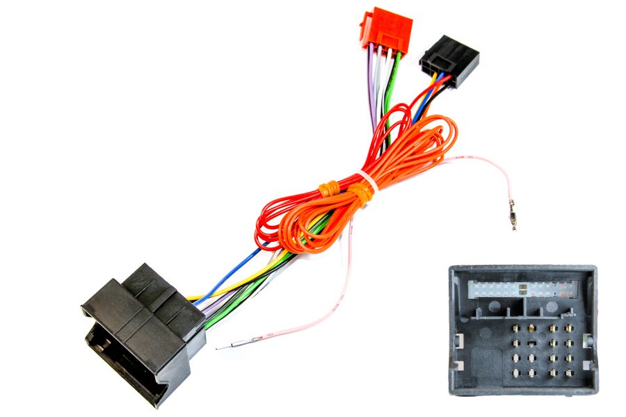 Mercedes (NTG1) Quadlock car radio ISO adapter lead