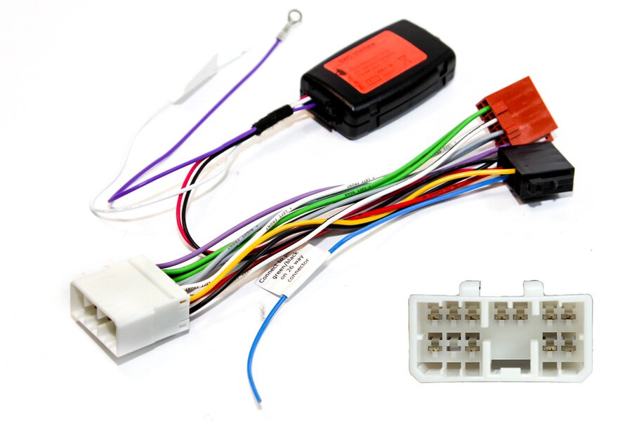 Jaguar XK8/ XKR (2000-2005) steering wheel control interface (STANDARD AUDIO) 12 pin