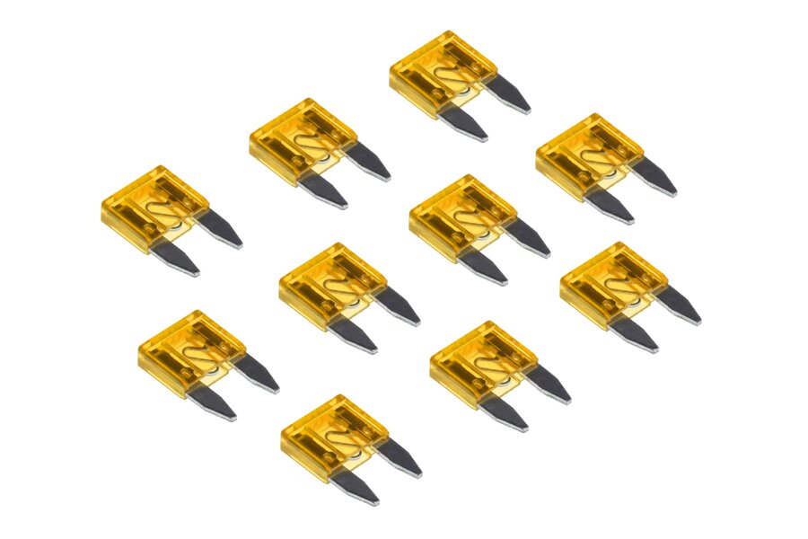 20 Amp MINI ATS blade fuses (10pcs pack)