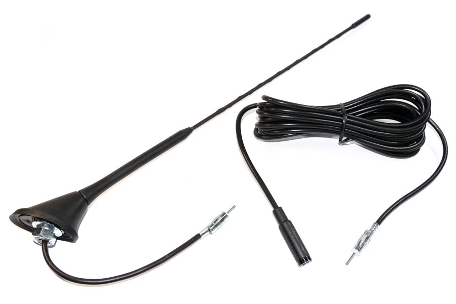 Universal replacement anti noise car roof mount aerial/ antenna/ mast (60 Degree Angle)