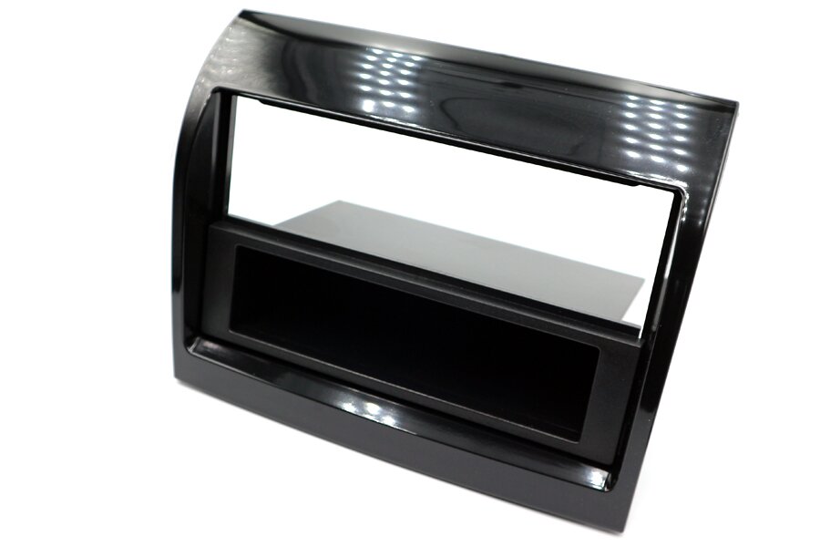 Fiat Ducato, Citroen Relay, Peugeot Boxer Single DIN fascia adapter (GLOSS BLACK)
