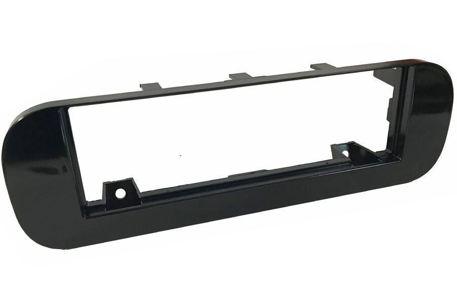 Fiat Panda (2012 Onwards) Single DIN car radio fascia adapter panel (GLOSS BLACK)
