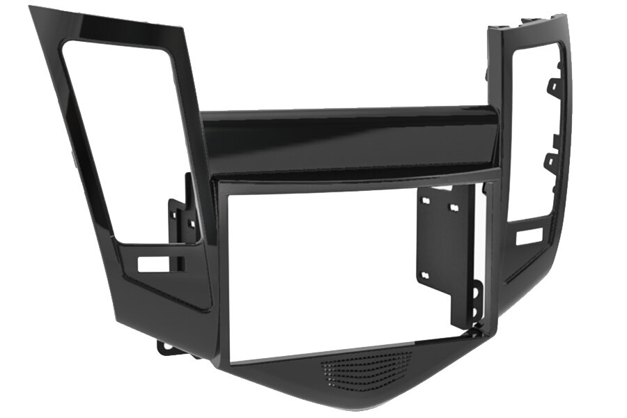 Chevrolet Cruze (2009 Onwards) Double DIN car audio fascia adapter panel (PIANO BLACK)
