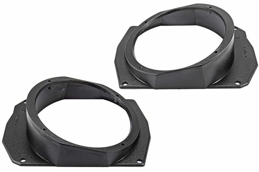 Mercedes C-Class W202 (1993-2000) 130mm rear door speaker adapter rings/panels 