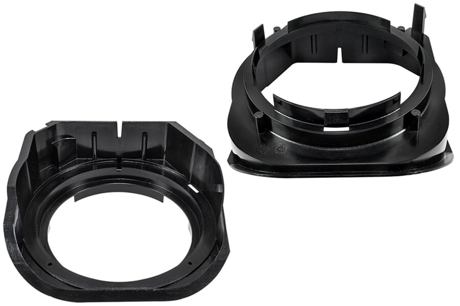 Mercedes C-Class W202 (1993-2000) 165mm rear shelf car speaker adapter rings/panels 