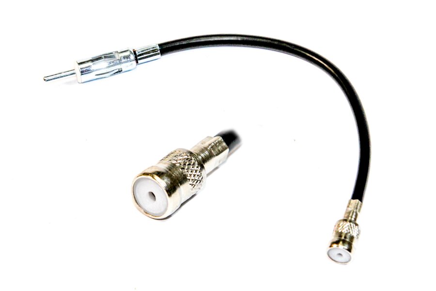 Female ISO to Male DIN antenna adapter cable