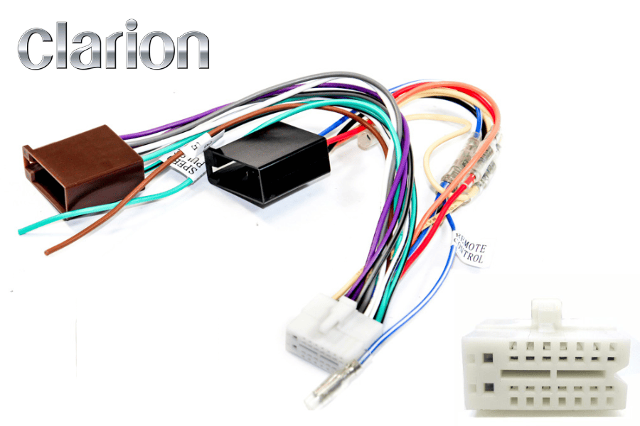 Clarion (16 Pin) ISO Head Unit Replacement Car Stereo Wiring Harness
