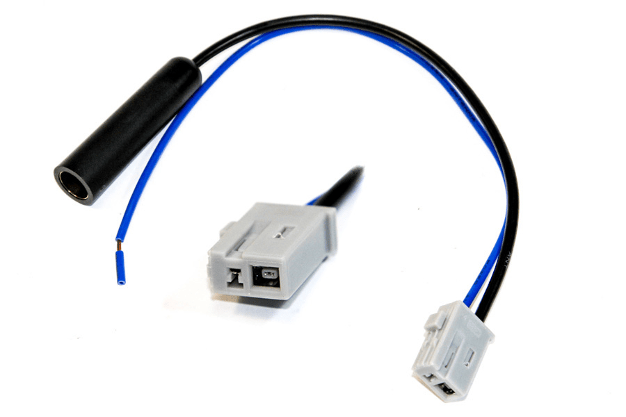 Honda, Mazda, Suzuki connector to female DIN car audio aerial antenna adapter