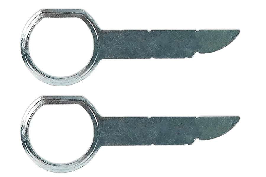 Car stereo removal/ Radio release keys for Audi, Ford, Mercedes, Seat and VW (Horizontal slots) 