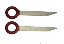 Fiat Bravo (2007-2014) car stereo removal tool/ Radio release keys ISO (pair)