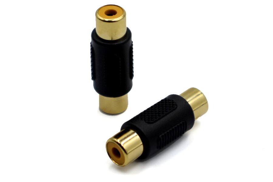 Female to Female RCA Phono adapter (PAIR)