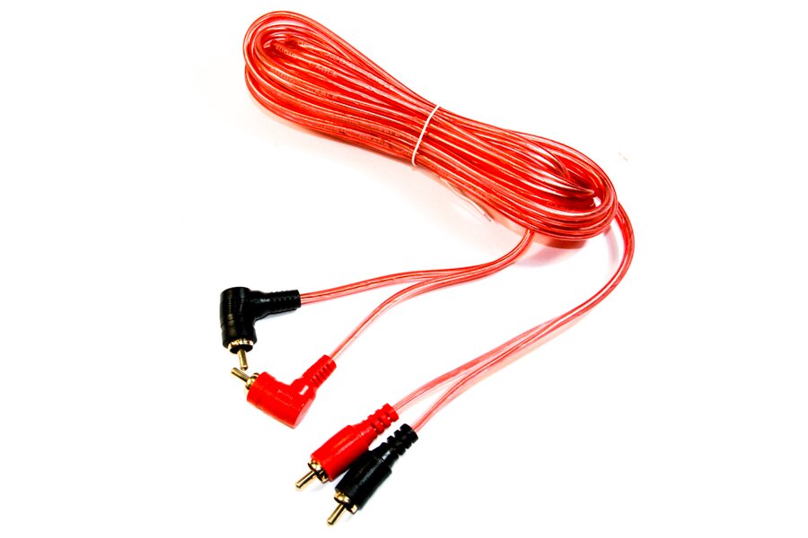 Car audio/ amplifier RCA Phono extension cable (5 Metres)