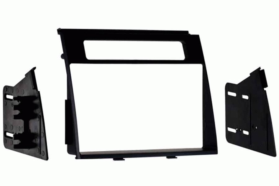 Kia Soul 1st Gen (2012-2014) Double DIN car audio stereo fascia adapter panel (MATT BLACK)