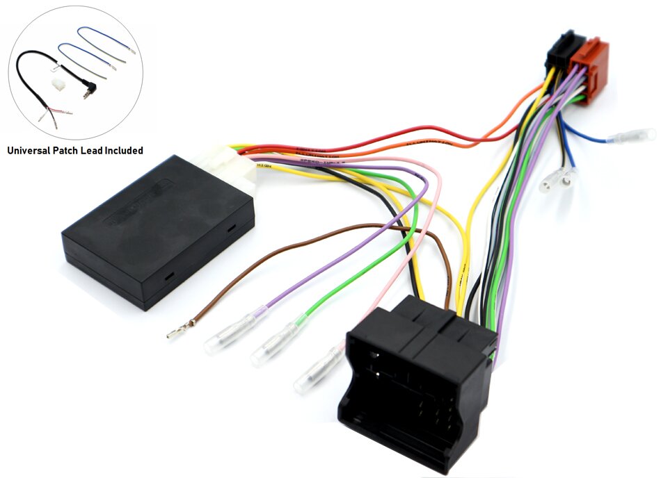 VW Touareg (2002-2010) CANbus steering wheel audio control interface (QUADLOCK CONNECTION)