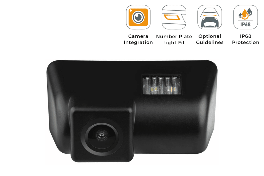 Ford Transit (06-14) Transit Connect reverse view number plate light camera (NTSC)