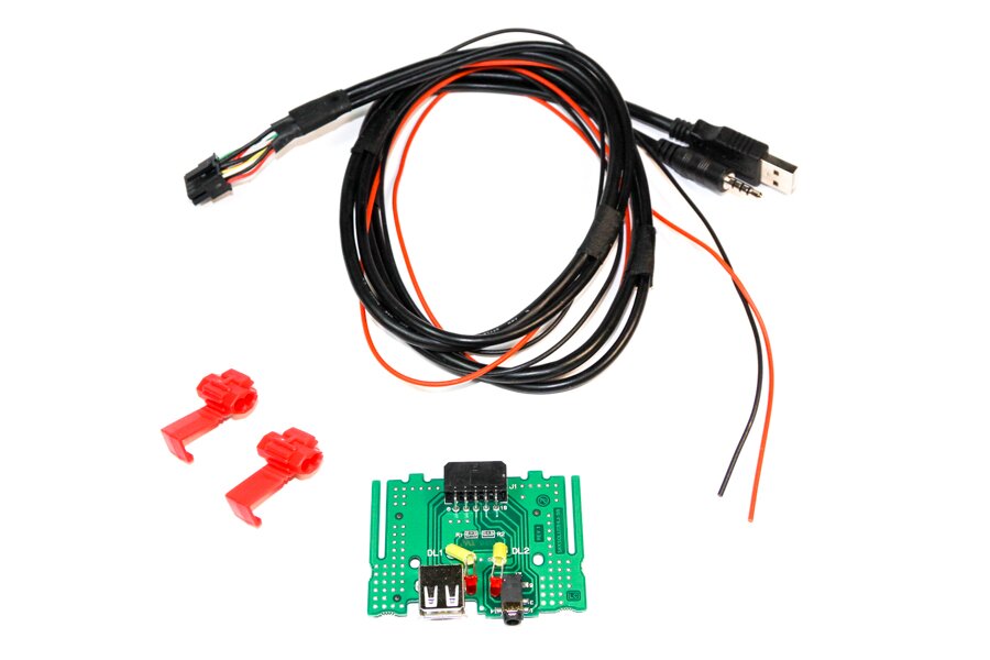 Kia Soul (2009-2019) AUX and USB retention cable interface