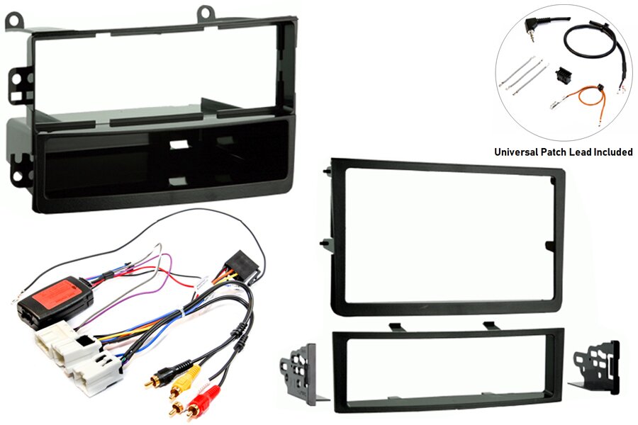 Nissan 350Z (2006-2010) Single/ Double DIN car stereo upgrade fitting kit (WITH BOSE AUDIO)
