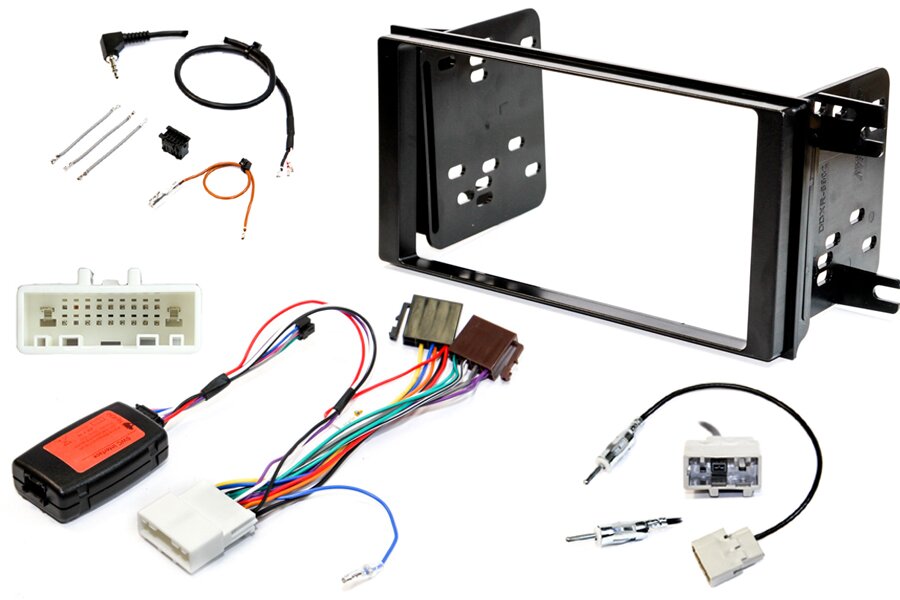Subaru Impreza/ Forester Double DIN car stereo upgrade fitting kit with Steering controls
