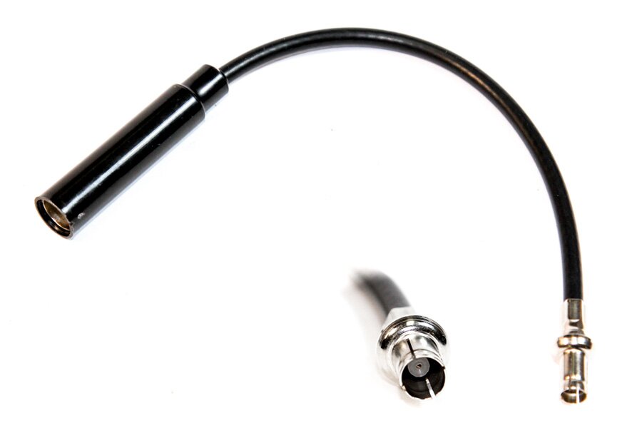 USA car connector to Female DIN car aerial antenna adapter cable